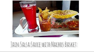 Jain Salsa Sauce with Nachos Basket by Darshana Jain Mumbai [upl. by Pease]