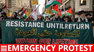 LIVE From EMERGENCY PROTEST For Rafah in NYC [upl. by Fleeta]