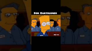 Don Bartolomeo 🎩 thesimpsons bartsimpson humor shorts shortsfeed shortsviral [upl. by Otrebcire]