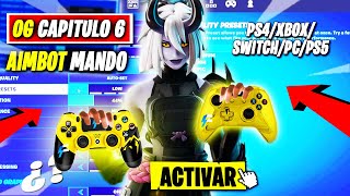 LA MEJOR SENSIBILIDAD AIMBOT FORTNITE CAPÍTULO 6 OG MEJOR CONFIGURACIÓN MANDO PS4XBOXSWITCHPCPS5 [upl. by Dido]