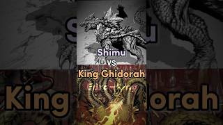 Shimu vs King Ghidorah likesubscribeshortvideoedit1vs1 [upl. by Dody812]