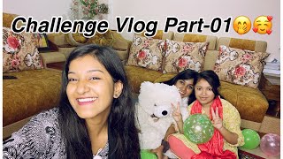 challenge vlog part01😻😻 [upl. by Nitsir639]