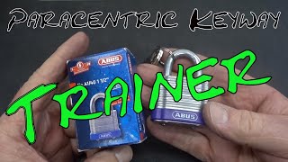 1464 Abus 4140 Paracentric Keyway Training Padlock [upl. by Merl]