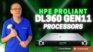 HPE ProLiant DL360 Gen 11 Processors  Intel Scalable Xeon 4th amp 5th Gen  LGA4677  CPU Install [upl. by Womack]