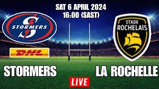 DHL STORMERS vs LA ROCHELLE  European Rugby Champions Cup  Live score [upl. by Ynnol]