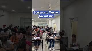 Students and Teachers Test day viral shortvideos maths [upl. by Merriman]