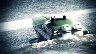 TEAM EXTREME MEASURES  Power boat racing in the Caribbean [upl. by Htilil]