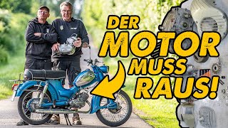 Der Motor muss raus  Zündapp Combinette  Andis Funktionspunk [upl. by Kosel765]