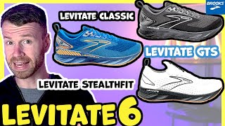 2023 Brooks Levitate 6 Review  What is the difference between each of the versions [upl. by Eerazed]