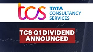 TCS Q1 Results Announced Net Profit Revenue Meets Estimates Rs 10 Dividend Declared [upl. by Rennie243]