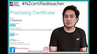 How did I get my teaching certificate in New Zealand II An Overview [upl. by Dahsar983]