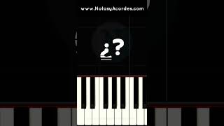 Adivina el ACORDE que está sonando musicos piano oidoabsoluto [upl. by Barnaba]