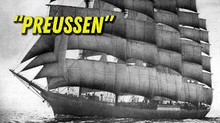 quotPreussenquot The first fivemasted fullrigged sailing ship ever built [upl. by Lotta]