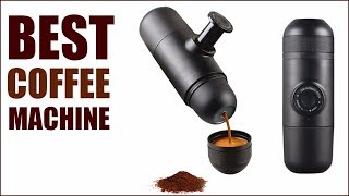 Best Coffee Machine – Portable Hand Espresso Mini Coffee Maker for Outdoor Travel [upl. by Horace]