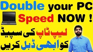 How to Speed up PC in 5min Urdu  Hindi  Fix malfunctioned slow laptop  Throttling guide [upl. by Ailimaj389]