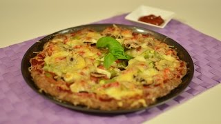 46  Hackfleisch Pizza  LowCarb  KanalELF  Koch und Back Rezepte [upl. by Eelahs]