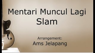 Mentari Muncul LagiSlam KARAOKE acousticHQ [upl. by Nalhsa616]