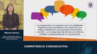 Competencia comunicativa [upl. by Ennovehs475]