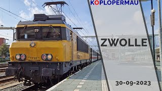 Treinen op station Zwolle  30 september 2023 [upl. by Esened948]