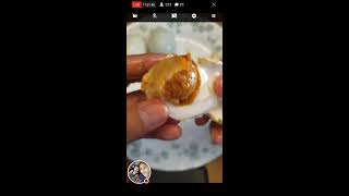 Cassies💞Channel is live SALTED DUCK EGGS CRACKING PEELING YUMMY TRENDING VIRALVIDEO DUCKEGGS [upl. by Pasquale]