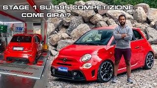 STAGE 1 SU ABARTH 595 COMPETIZIONE Ne vale la pena [upl. by Alithia584]