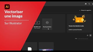 Illustrator  Vectoriser une image [upl. by Maurice]