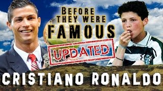 CRISTIANO RONALDO  Before They Were Famous  UPDATED [upl. by Newo]