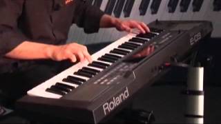 Roland E09 Keyboard Overview [upl. by Obla]