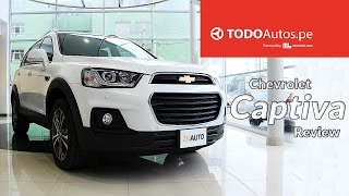 Mira al detalle la Nueva Chevrolet Captiva 2016  TODOAutospe [upl. by Buehrer]