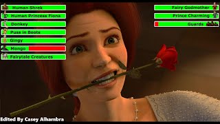 Shrek 2 2004 Final Battle with healthbars [upl. by Maximilian]