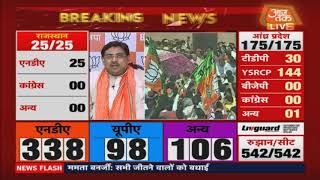 Lok Sabha Election Results 2019 LIVE  Aaj Tak LIVE TV  BJP Clinches Historic Victory [upl. by Albemarle873]