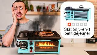 Je teste les pires gadgets de cuisine notés 1 étoile [upl. by Chouest859]