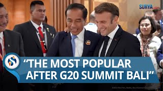 DIRANGKUL MACRON Jokowi You Are The Most Popular After G20 Summit Bali [upl. by Naugal]