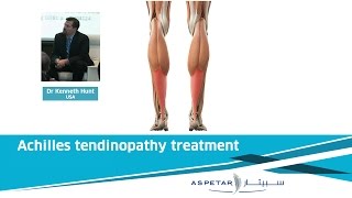 Achilles Tendinopathy Treatment  Dr Kenneth Hunt USA [upl. by Enidualc654]