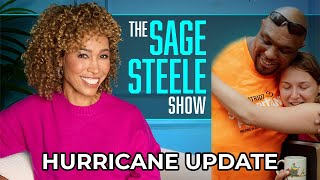 Sage’s Road Trip to Meet Hurricane Survivors  The Sage Steele Show  On The Road [upl. by Atikan]