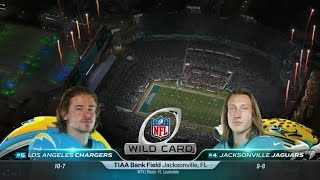 NFL on NBC IntroTheme 2023 AFC Wild Card  Chargers vs Jaguars [upl. by Namwob]