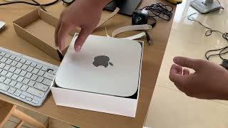 Mac mini M2 pro chip unboxed [upl. by Nylrem]