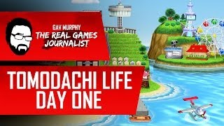 Tomodachi Life  Day 1 on My Island [upl. by Cressi51]