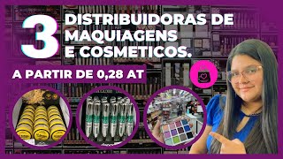 REVELEI OS MELHORES FORNECEDORES DE MAQUIAGENS E COSMETICOS DA 25 DE MARÇO [upl. by Eityak]