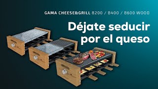 Raclette CheeseampGrill 8200 Wood Black  8400 Wood MixGrill  8600 Wood AllStone [upl. by Cindelyn]