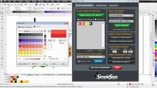 SimpleSeps 3 the Color Separation and Halftone RIP Plugin for CorelDRAW [upl. by Kenward]