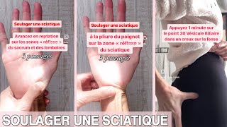 Soulager une sciatique  Tutoriel de réflexologie © Véronique Lecerf [upl. by Enileuqcaj762]