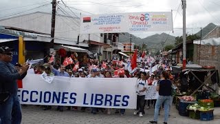 Miles marchan en Somoto por elecciones libres y transparentes [upl. by Schaaff]