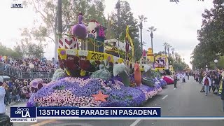 135th Rose Parade in Pasadena [upl. by Roth]