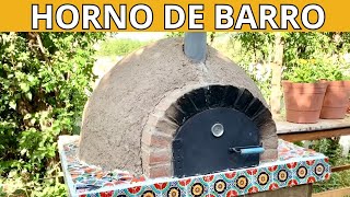 Como Hacer Un Horno De Leña Paso A Paso horno de barromanos de tierra [upl. by Trish]