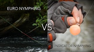 Euro Nymphing vs Indicator Nymphing [upl. by Jehial]