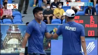 Vietnam Vs Philippines  Tennis  Mens Doubles  SEA Games 2022 [upl. by Gnouhk]