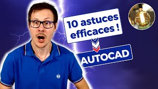 10 astuces AutoCAD pour aller vite [upl. by Avitzur]