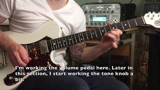 Here As In Heaven  Elevation Worship  Electric Guitar Tutorial Key of D [upl. by Aiciram]