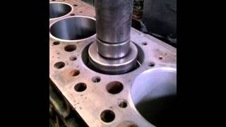 Reboring a engine block [upl. by Allehcim761]